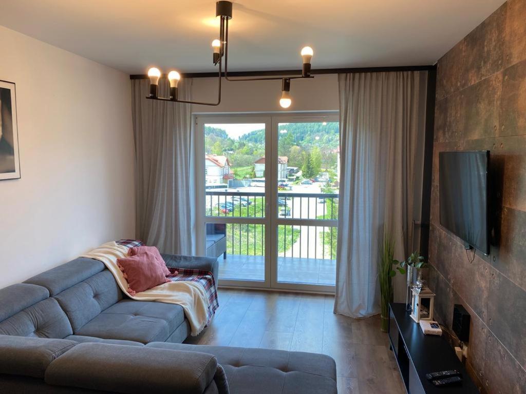 Apartamento Bieszczady Apartament "Cicha Woda" Ustrzyki Dolne Exterior foto